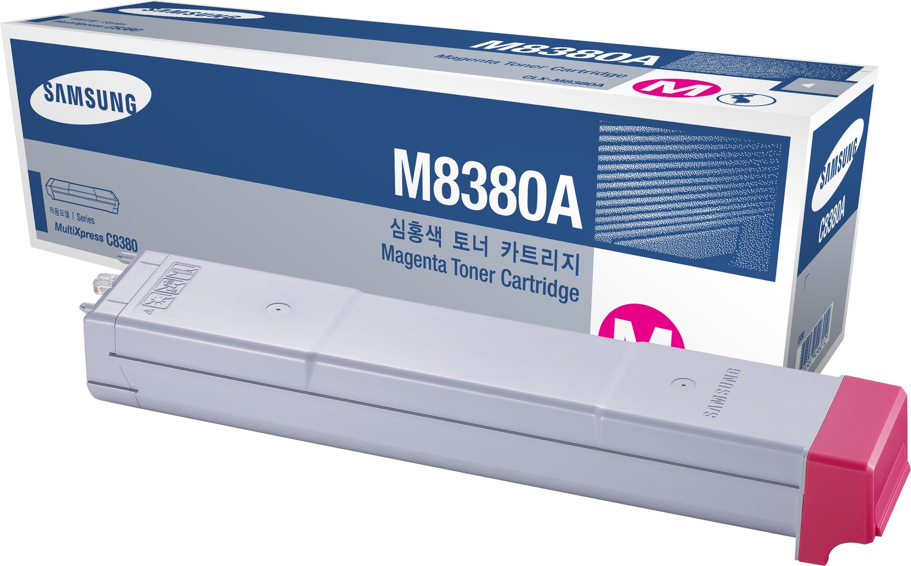 Samsung CLX-M8380A - Magenta - original - toner cartridge (SU591A) - for Samsung CLX-8380, CLX-8385, MultiXpress CLX-8540