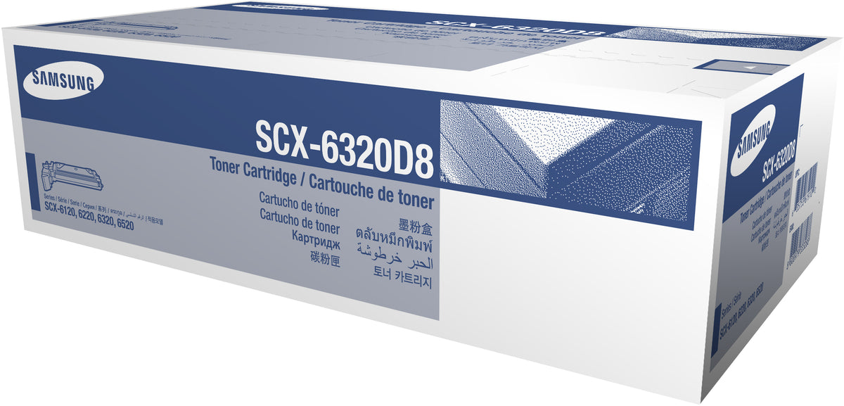 Samsung SCX-6320D8 - Negro - original - cartucho de tóner (SV171A) - para Samsung SCX-6220, SCX-6320F, SCX-6322DNG, SCX-6345N