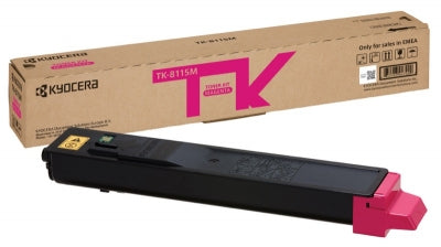 Kyocera TK 8115M - Magenta - original - toner cartridge - for ECOSYS M8124cidn, M8124cidn/KL3, M8130cidn, M8130cidn/KL2, M8130cidn/KL3