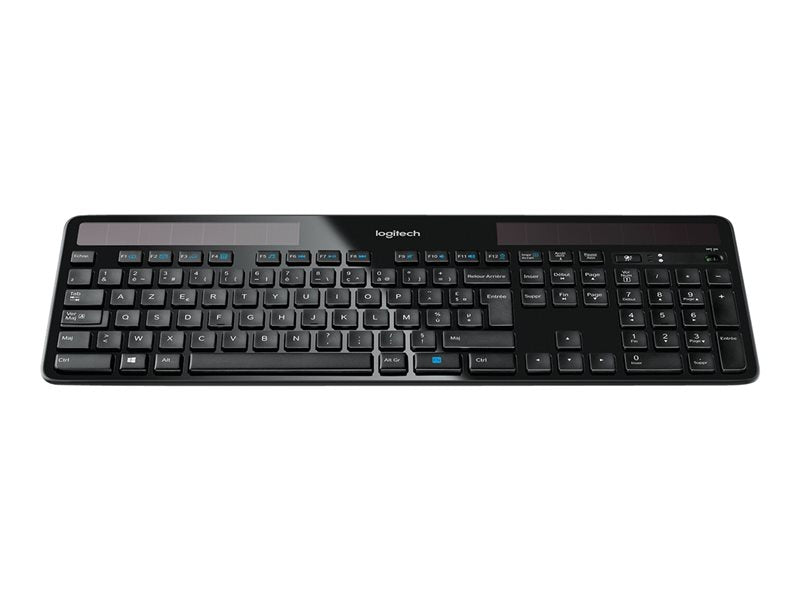 Logitech Wireless Solar K750 - Keyboard - Wireless - 2.4GHz - French