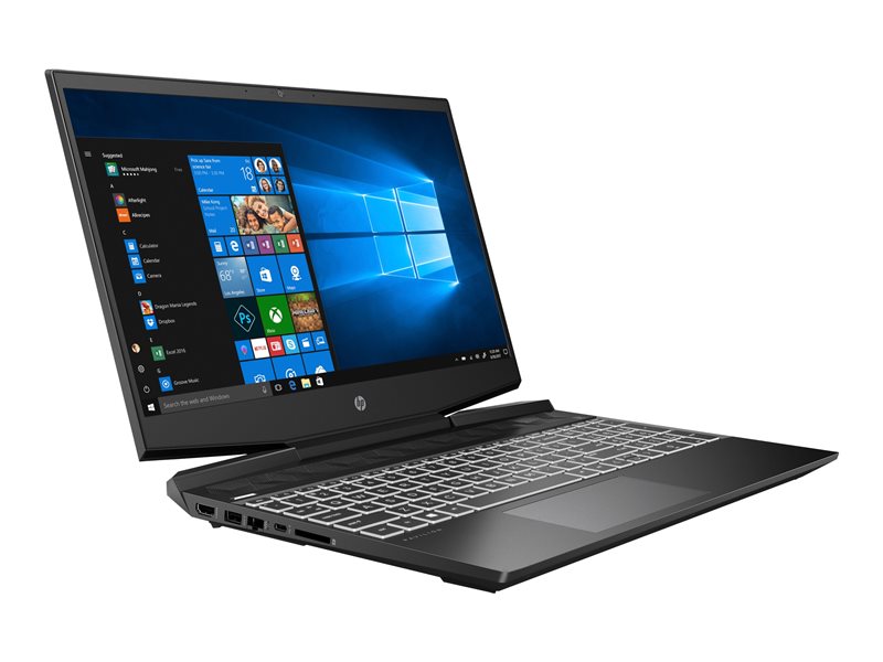 Laptop HP Pavilion 15-dk2001np - Intel Core i5 11300H - Win 11 Home - GF RTX 3050 - 8 GB RAM - 512 GB NVMe SSD - 15.6" IPS 1920 x 1080 (Full HD) @ 144 Hz - Wi-Fi 6 - negro sombreado , cromo (logotipo) - kbd: Inglés