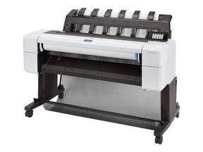 HP DesignJet T1600 - 36" Large Format Printer - Color - Inkjet - Roll (91.4 cm x 91.4 m), 914 x 1219 mm - 2400 x 1200 dpi - up to 3 ppm (mono) / up to 3 ppm (color) - capacity: 1 roll - Gigabit LAN - cutter