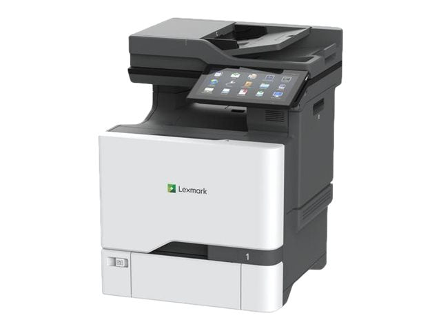 Lexmark CX735adse - Multifunction Printer - Color - Laser - Legal (216 x 356 mm) (original) - A4/Legal (media) - up to 50 ppm (copy) - up to 50 ppm (print) - 650 sheets - 33.6 Kbps - USB 2.0, Gigabit LAN, USB 2.0 host