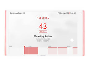 Crestron Room Scheduling Touch Screen TSS-1070-WS-LB KIT - Room Manager - Wireless, Wired - Bluetooth, 802.11a/b/g/n/ac - 2.4Ghz, 5GHz - 10/100 Ethernet - Full White (TSS-1070-WS-LB KIT)