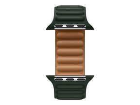 Eslabón de cuero verde secuoya de 41 mm - S/M