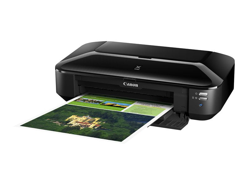 Canon PIXMA iX6850 - Impresora - color - inyección de tinta - Ledger, A3 Plus - hasta 14,5 ipm (mono)/ hasta 10,4 ipm (color) - capacidad: 150 hojas - USB 2.0, LAN, Wi-Fi(n) (8747B006 )