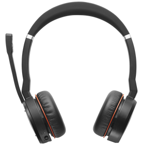 Jabra Evolve 75 UC Stereo - Headphones - in ear - bluetooth - wireless - active noise canceling - USB