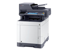 Kyocera ECOSYS M6230cidn - Multifunción - Color - Láser - Legal (216 x 356 mm)/A4 (210 x 297 mm) (original) - A4/Legal (soportes) - hasta 30 ppm (copia) - hasta 30 ppm (impresión ) - 350 hojas - USB 2.0, Gigabit LAN, host USB