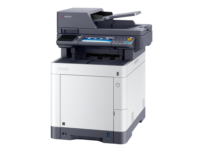 Kyocera ECOSYS M6230cidn - Multifunction - Color - Laser - Legal (216 x 356 mm)/A4 (210 x 297 mm) (original) - A4/Legal (media) - up to 30 ppm (copy) - up to 30 ppm ( printing) - 350 sheets - USB 2.0, Gigabit LAN, USB host