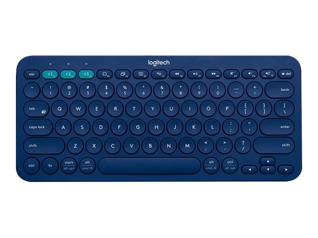 Logitech K380 Multi-Device Bluetooth Keyboard - Teclado - Bluetooth - Reino Unido - azul