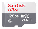 SanDisk Ultra - Tarjeta de memoria flash - 128 GB - Clase 10 - microSDXC UHS-I