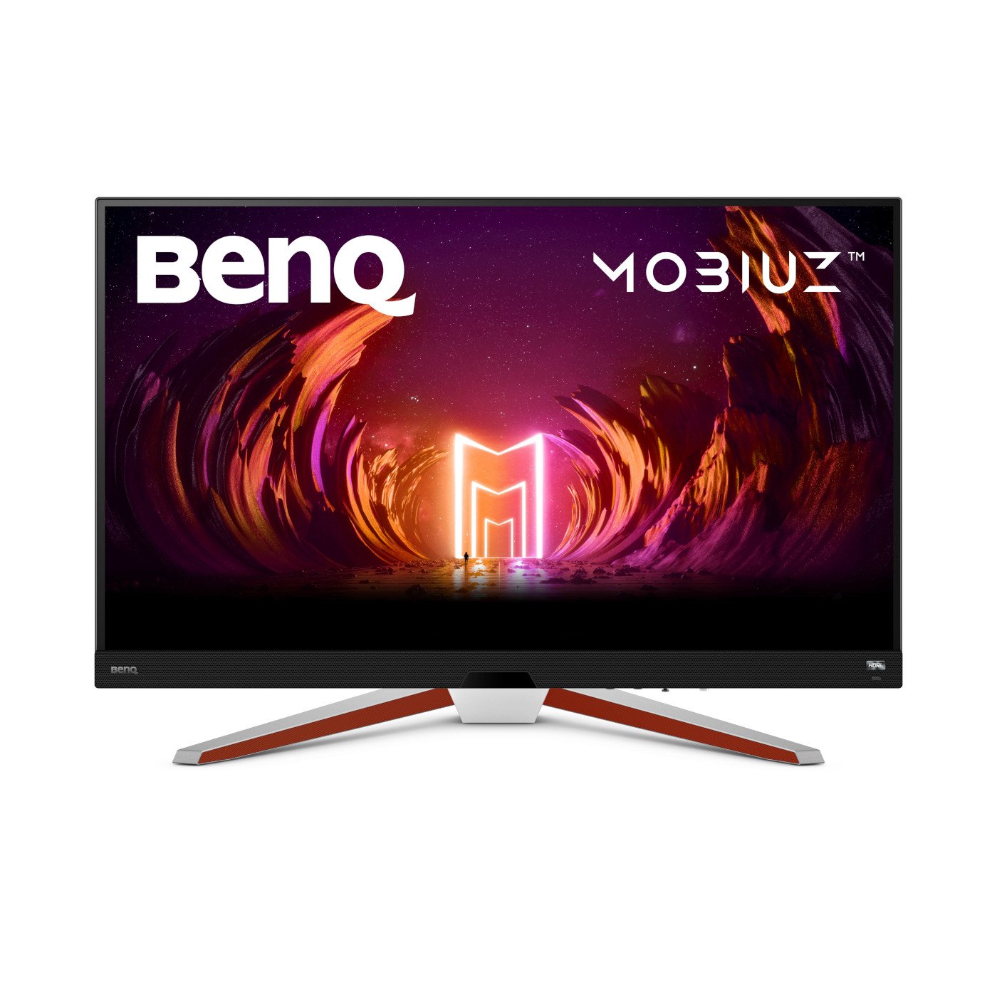 BenQ Mobiuz EX3210U - Monitor LED - 32" - 3840 x 2160 4K @ 144 Hz - IPS - 300 cd/m² - 1000:1 - DisplayHDR 600 - 1 ms - 2xHDMI, DisplayPort - altavoces con subwoofer