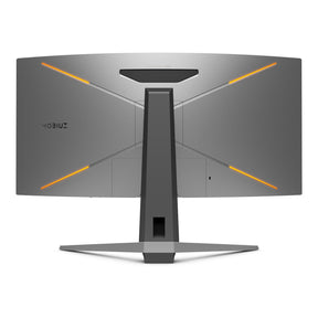 BenQ Mobiuz EX3410R - LED Display - curved - 34" - 3440 x 1440 UWQHD @ 144 Hz - VA - 350 cd/m² - 3000:1 - DisplayHDR 400 - 1 ms - 2xHDMI, DisplayPort - speakers with subwoofer