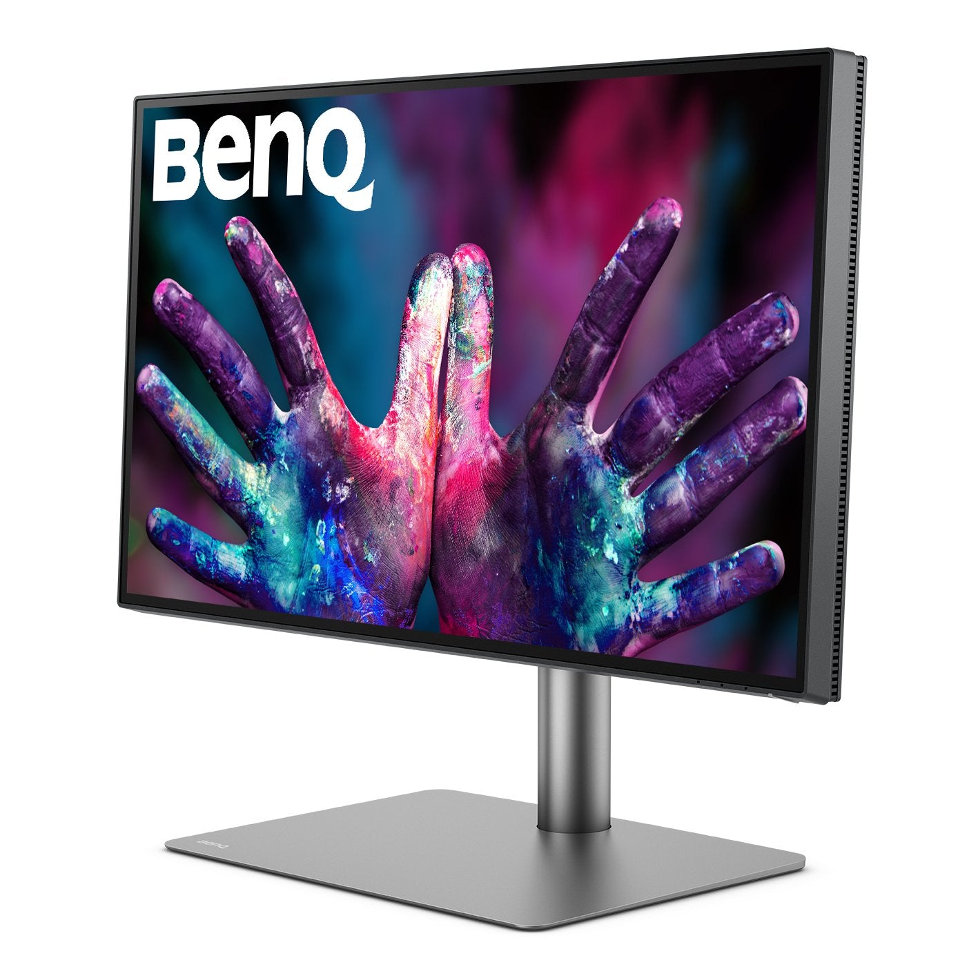 BenQ DesignVue PD2725U - Pantalla LED - 27" - 3840 x 2160 4K @ 60 Hz - IPS - 250 cd/m² - 1200:1 - HDR10 - 5ms - 2xThunderbolt 3, 2xHDMI, DisplayPort - altavoces - gris, negro