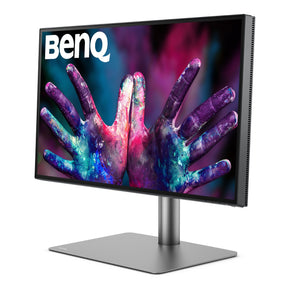 BenQ DesignVue PD2725U - LED Display - 27" - 3840 x 2160 4K @ 60 Hz - IPS - 250 cd/m² - 1200:1 - HDR10 - 5ms - 2xThunderbolt 3, 2xHDMI, DisplayPort - speakers - gray, black