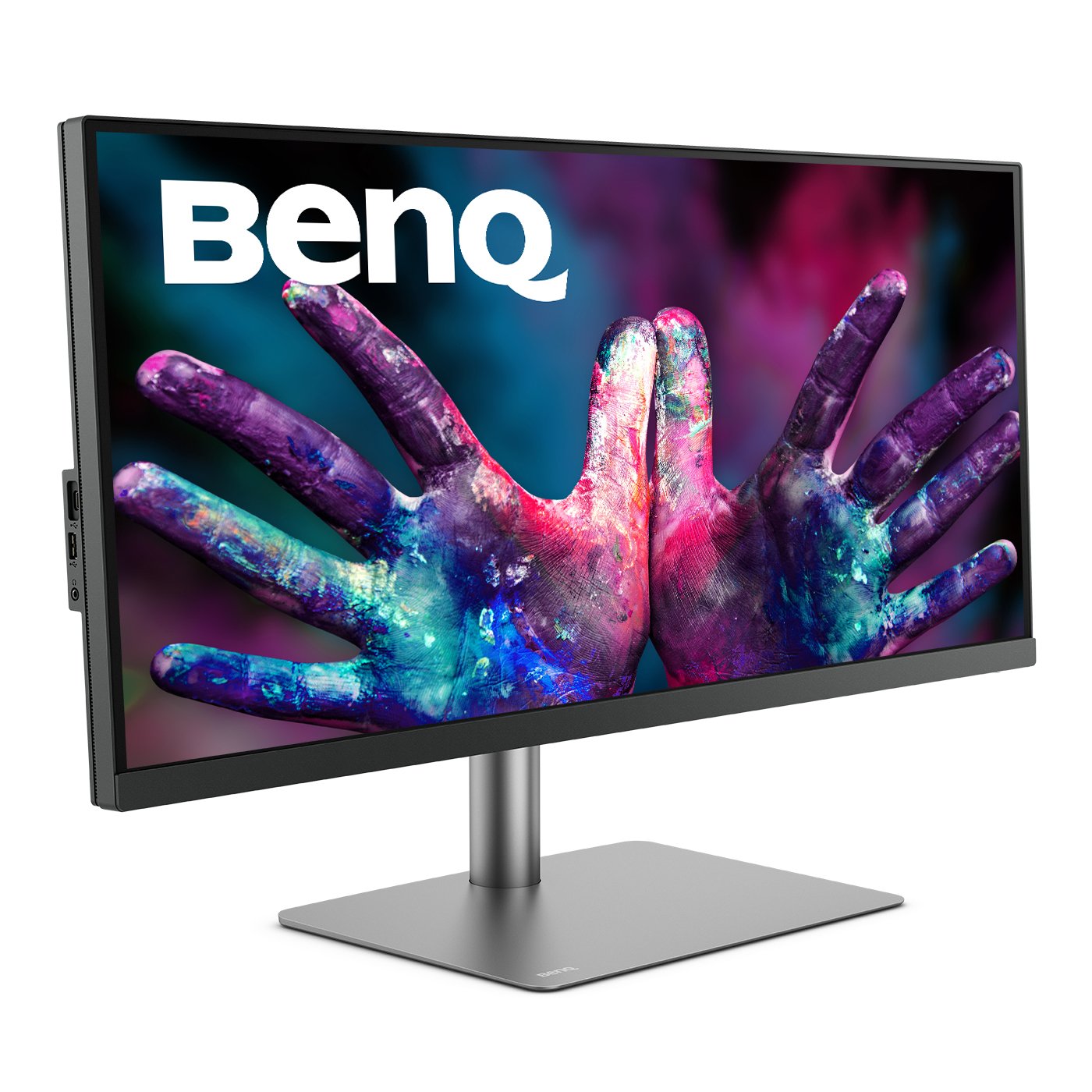 BenQ DesignVue PD3420Q - PD Series - LED monitor - 34" - 3440 x 1440 UWQHD @ 60 Hz - IPS - 400 cd/m² - 1000:1 - DisplayHDR 400 - 5 ms - 2xHDMI, DisplayPort, USB-C - speakers - dark gray