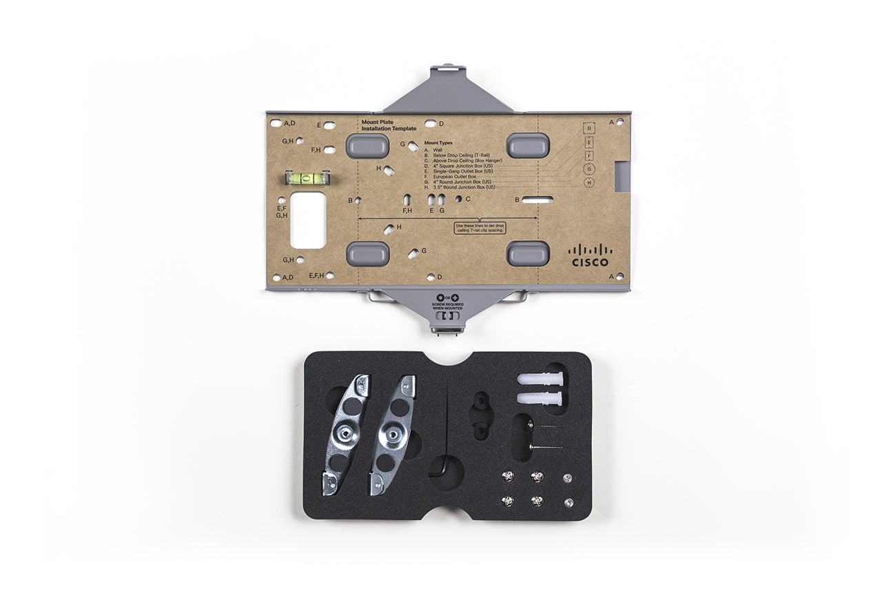 Cisco Meraki - Kit de montagem de ponto de acesso sem fios - para Cisco Meraki MR32 Cloud Managed