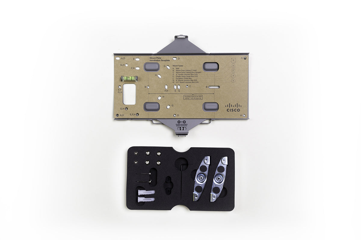 Cisco Meraki - Wireless Access Point Mounting Kit - for Cisco Meraki MR42, MR42 Cloud Managed