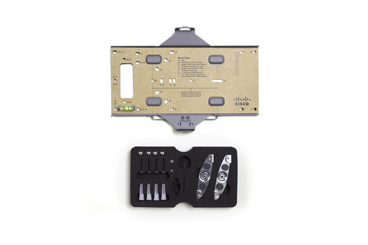 Cisco Meraki - Kit de montaje de punto de acceso inalámbrico - para Cisco Meraki MR52, MR53