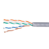 EQUIP REEL CABLE NETWORK U/UTP CAT5E PVC SOLID COPPER 305MT