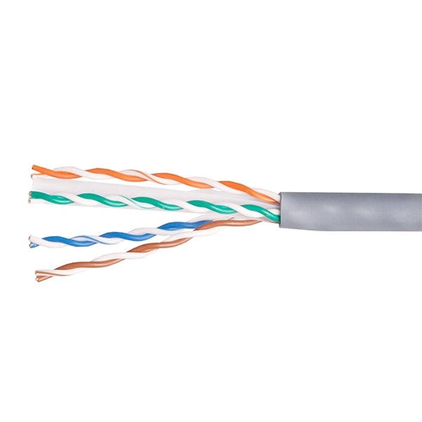 EQUIP REEL CABLE NETWORK U/UTP CAT5E PVC SOLID COPPER 305MT