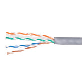 EQUIP COIL NETWORK CABLE U/UTP CAT6A LSZH 305MT GRAY