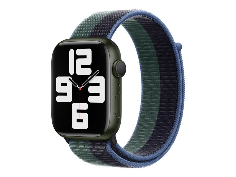 APPLE BRACELET MIDNIGHT/EUCALYPTUS SPORT LOOP 45mm