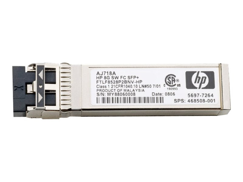 HP 8GB SHORT WAVE FC SFP 1 PACK (AJ718A)