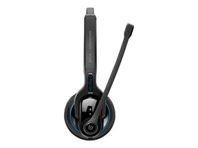 EPOS I SENNHEISER IMPACT MB Pro 2 - Auscultadores - no ouvido - bluetooth - sem fios - preto com anilha azul