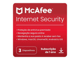 Proteção premiada para que possa desfrutar da vida online. O McAfee® Internet Security proporciona uma solução abrangente para salvaguardar a privacidade e identidade da sua família, em qualquer momento e lugar. Antivírus premiado - fique descansado