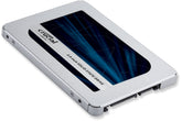 Crucial MX500 - SSD - encrypted - 2 TB - internal - 2.5" - SATA 6Gb/s - 256-bit AES - TCG Opal Encryption 2.0