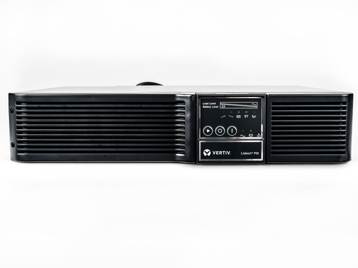 Liebert PSI PS1000RT3-230 - UPS (rack mountable / external) - AC 220/230/240 V - 900 Watt - 1000 VA - 1 phase - 7.2 Ah - RS-232, USB - output connectors: 8 - PFC - 2U - black