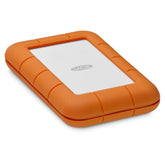 LaCie Rugged Secure STFR2000403 - Disco duro - encriptado - 2 TB - externo (portátil) - USB 3.1 Gen 1 (conector USB C) - AES de 256 bits - con plan de recuperación de datos Rescue de 2 años