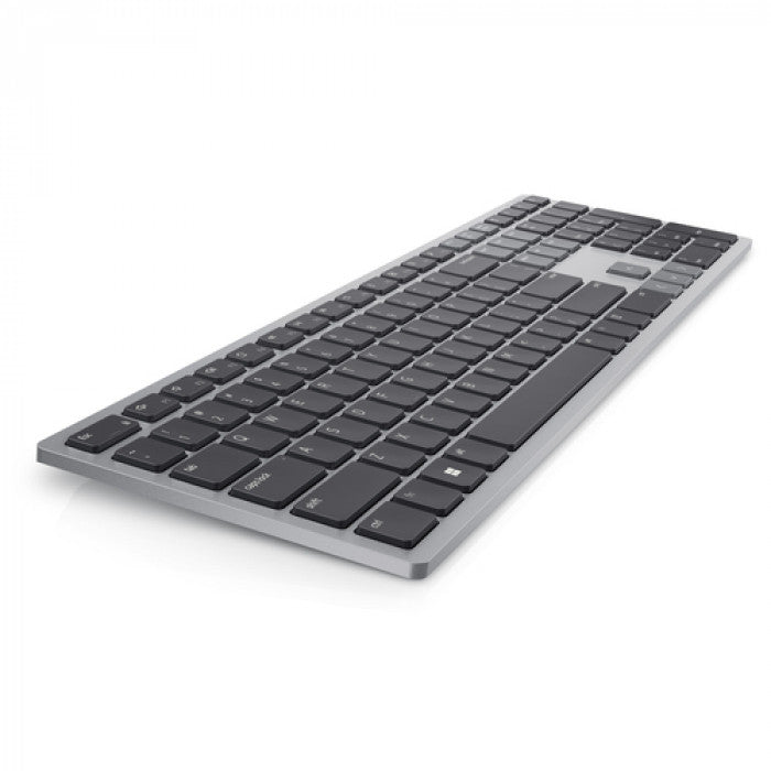 Dell Multi-Device KB700 - Keyboard - Wireless - 2.4GHz, Bluetooth 5.0 - QWERTY - US International Standard - Gray - 3 Years Next Business Day Advanced Exchange Service