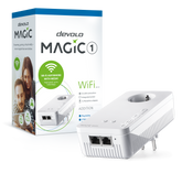 devolo Magic 1 WiFi,Adaptador adicional,Velocid. PLC até 1200Mbps,Wi-Fi mesh c/ 2 Portas LAN- PT8358