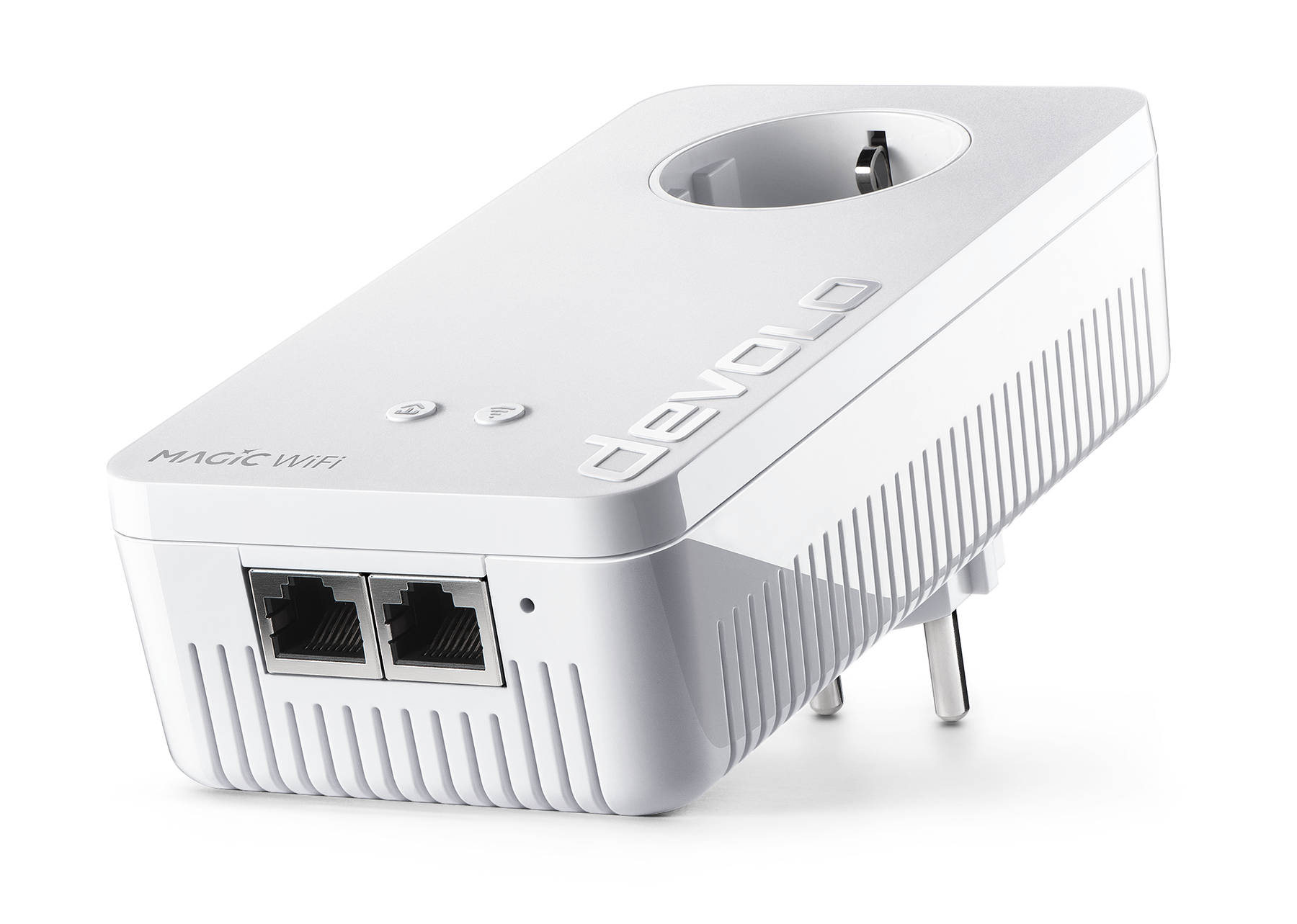 devolo Magic 1 WiFi,Adaptador adicional,Velocid. PLC até 1200Mbps,Wi-Fi mesh c/ 2 Portas LAN- PT8358