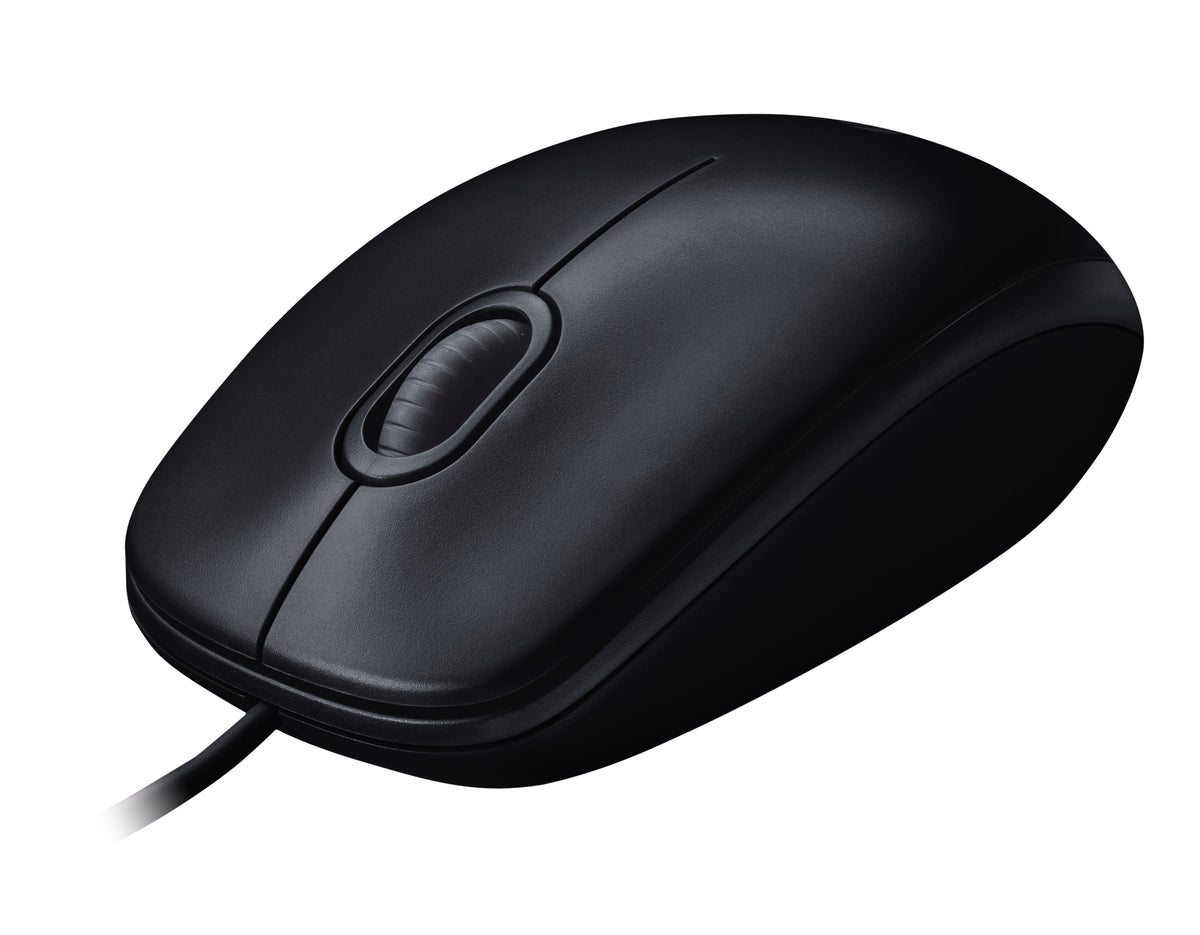 Logitech M90 - Mouse - right- and left-handed - optical - with cable - USB