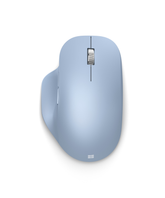 Microsoft Bluetooth Ergonomic Mouse - Mouse - ergonomic - optical - 5 buttons - wireless - Bluetooth 5.0 LE - pastel blue