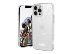 UAG Rugged Case para iPhone 13 Pro Max 5G - Civilian Frosted (transparente) - Cubierta trasera del teléfono - hielo esmerilado - 6.7" - para Apple iPhone 13 Pro Max