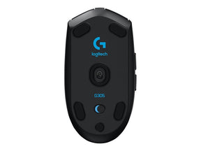 Logitech G G305 - Mouse - optical - 6 buttons - wireless - LIGHTSPEED - wireless USB receiver - black (910-005282)