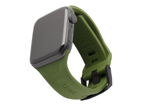 UAG Apple Watch Band 45mm/44mm/42mm, Series 7/6/5/4/3/2/1/SE - Scout Olive - Correa para reloj inteligente - Olive - para Apple Watch (42mm, 44mm)