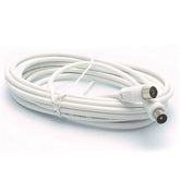 METRONIC COAX EXTENDER 9.52MM M/F 2MTS WHITE