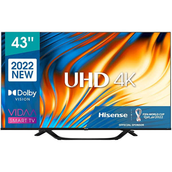 HISENSE LED TV 43 4K HDR10+ SMART TV VIDAA U 5.0 43A63H