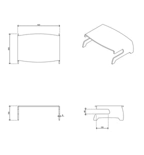 Add monitor riser 660