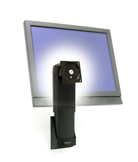 Ergotron Neo-Flex - Mounting kit (wall mount) - for flat panel - black - screen size: up to 27''