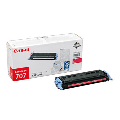 Canon 707 - Magenta - original - cartucho de toner - para i-SENSYS LBP5000, LBP5100, Laser Shot LBP-5000, 5100