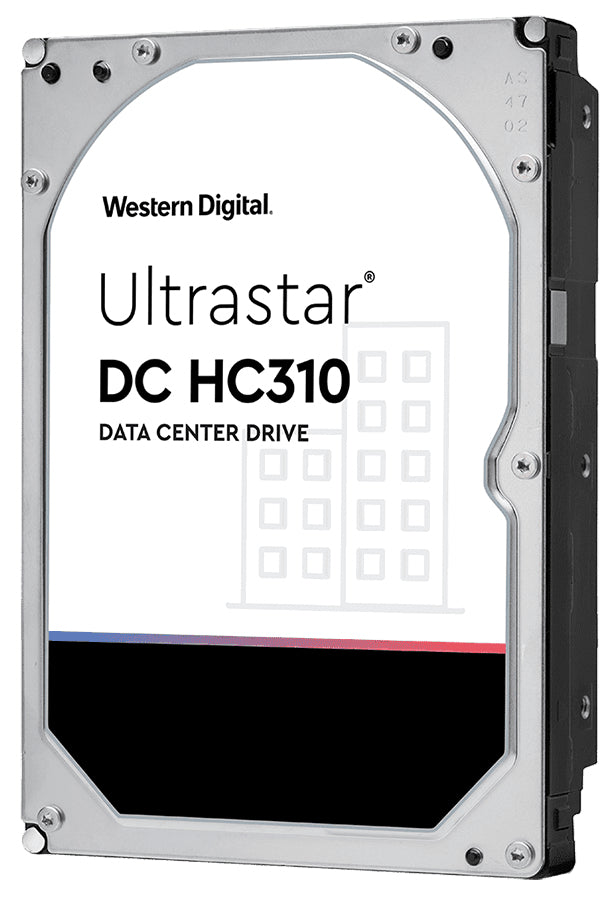 WD Ultrastar DC HC310 HUS726T4TALA6L4 - Hard drive - 4 TB - internal - 3.5" - SATA 6Gb/s - 7200 rpm - buffer: 256 MB