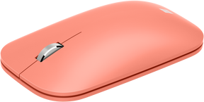 Microsoft Modern Mobile Mouse - Mouse - Right- and Left-handed - Optical - 3 Buttons - Wireless - Bluetooth 4.2 - Peach