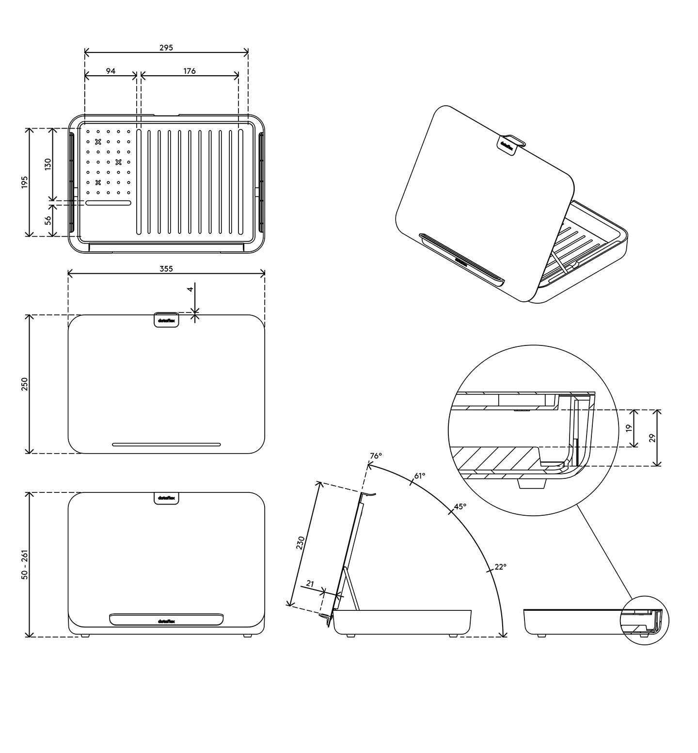 Addit Bento® ergonomic toolbox