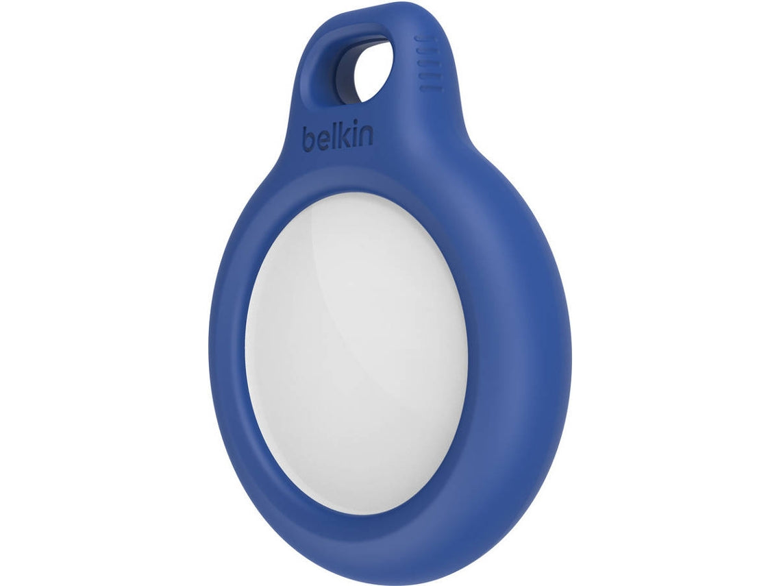 Belkin - Soporte de seguridad antipérdida para etiqueta Bluetooth - Azul - para Apple AirTag